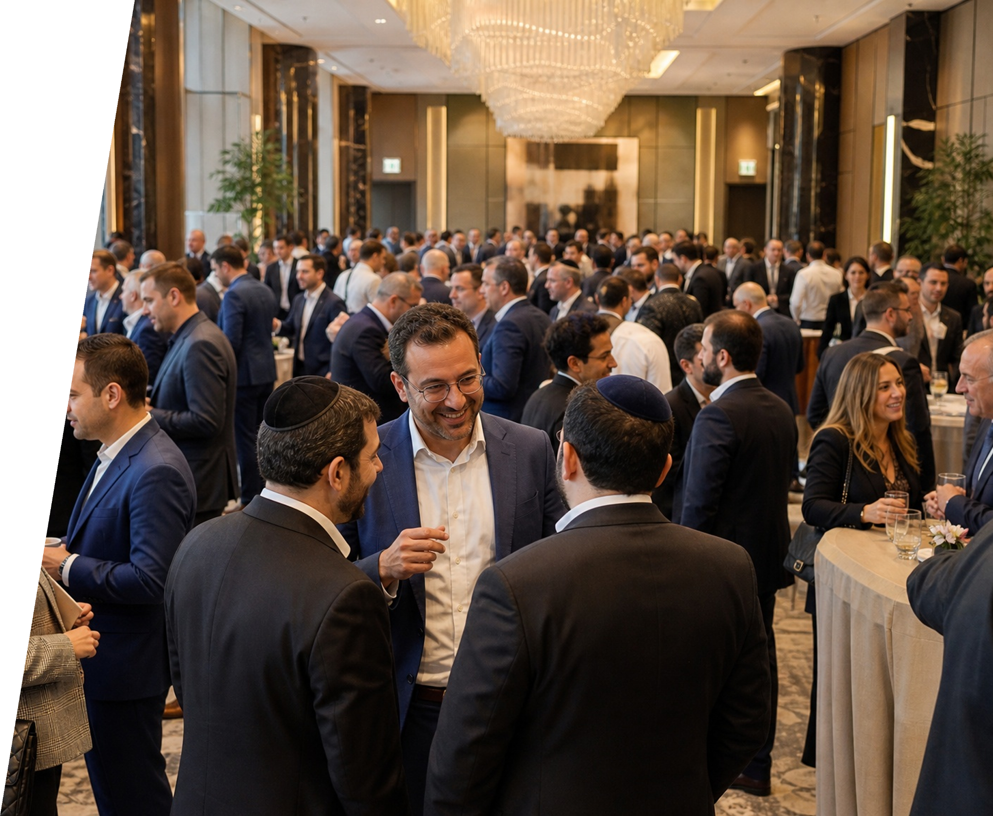 TRED attendees networking at the summit